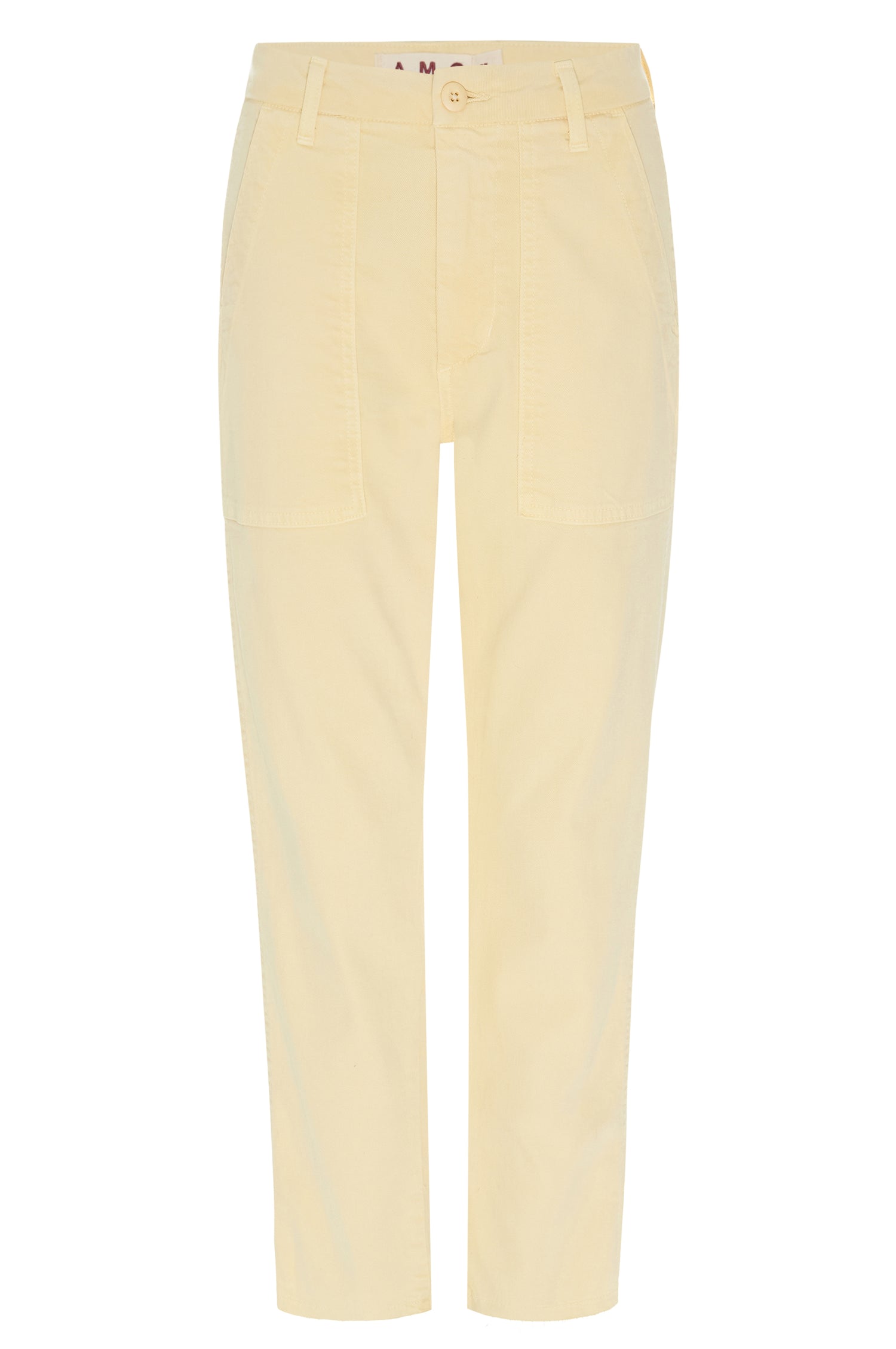 AMO Denim | Easy Army Trouser in Creme Brulee