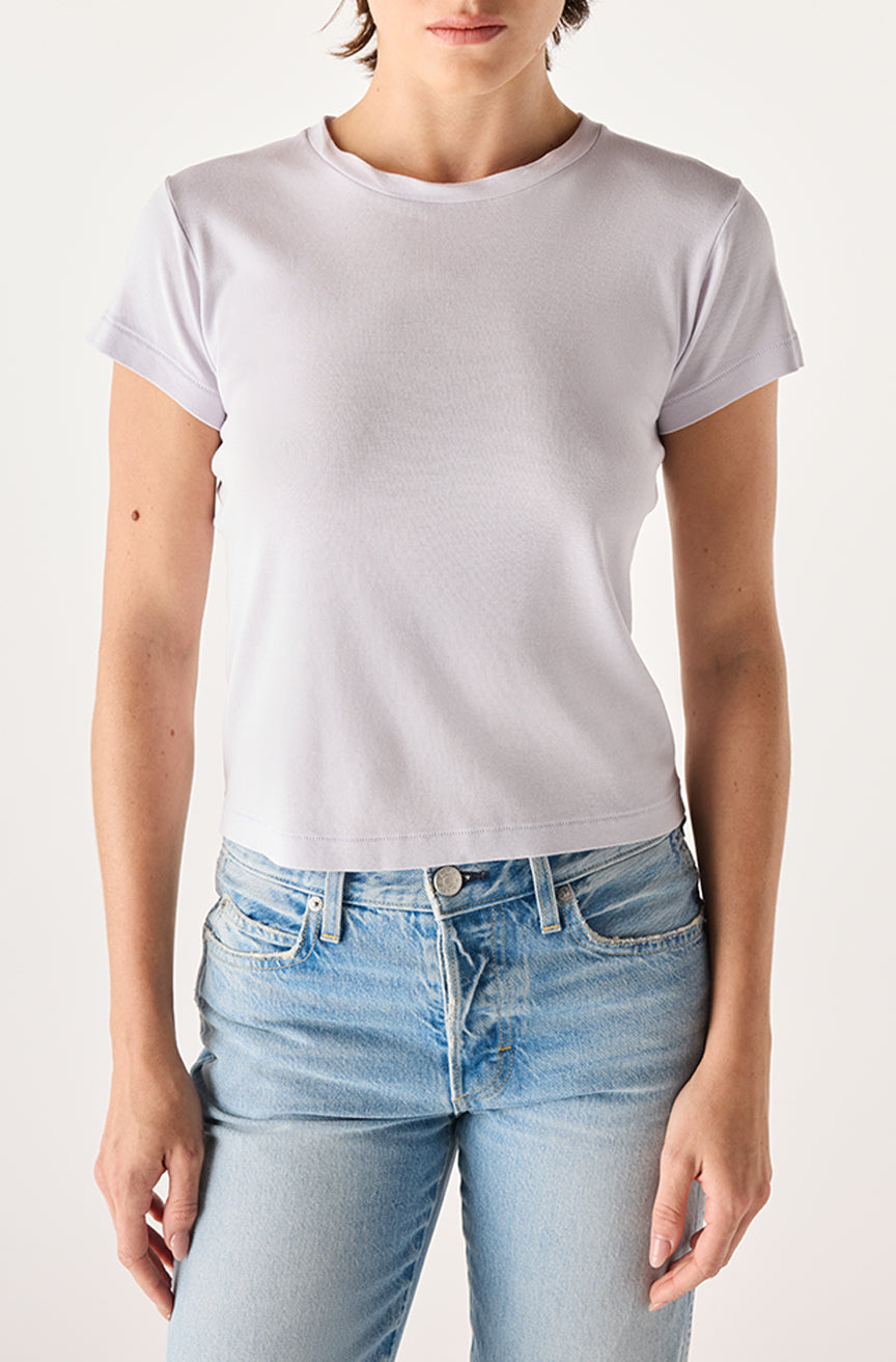 AMO Denim | Jade Tee in Quartz