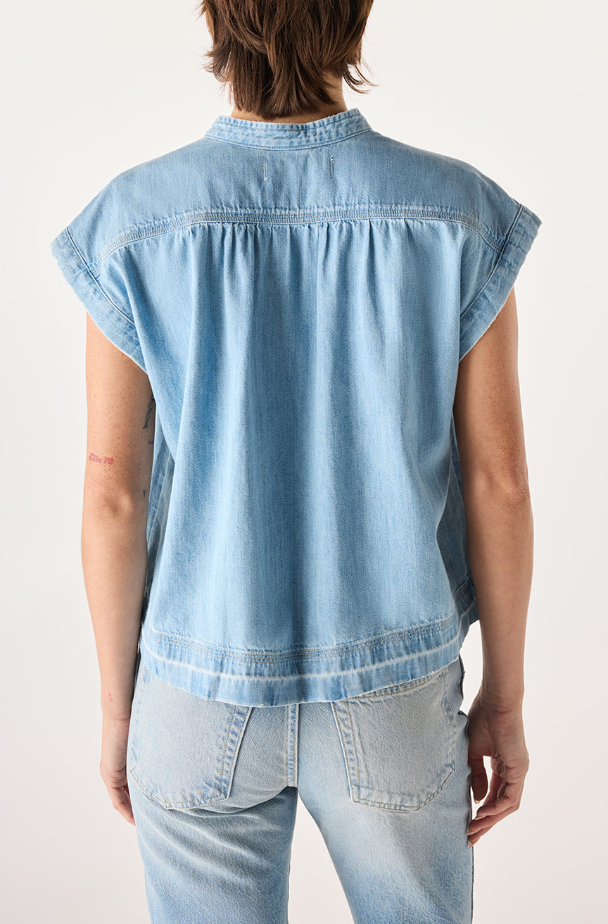 AMO Denim | Tessa Top in Tide