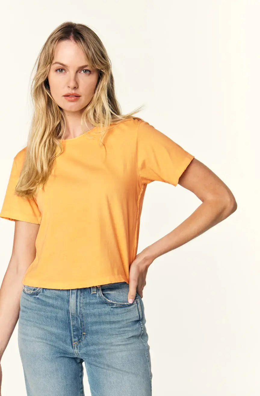 AMO Denim | Babe Tee in Honey