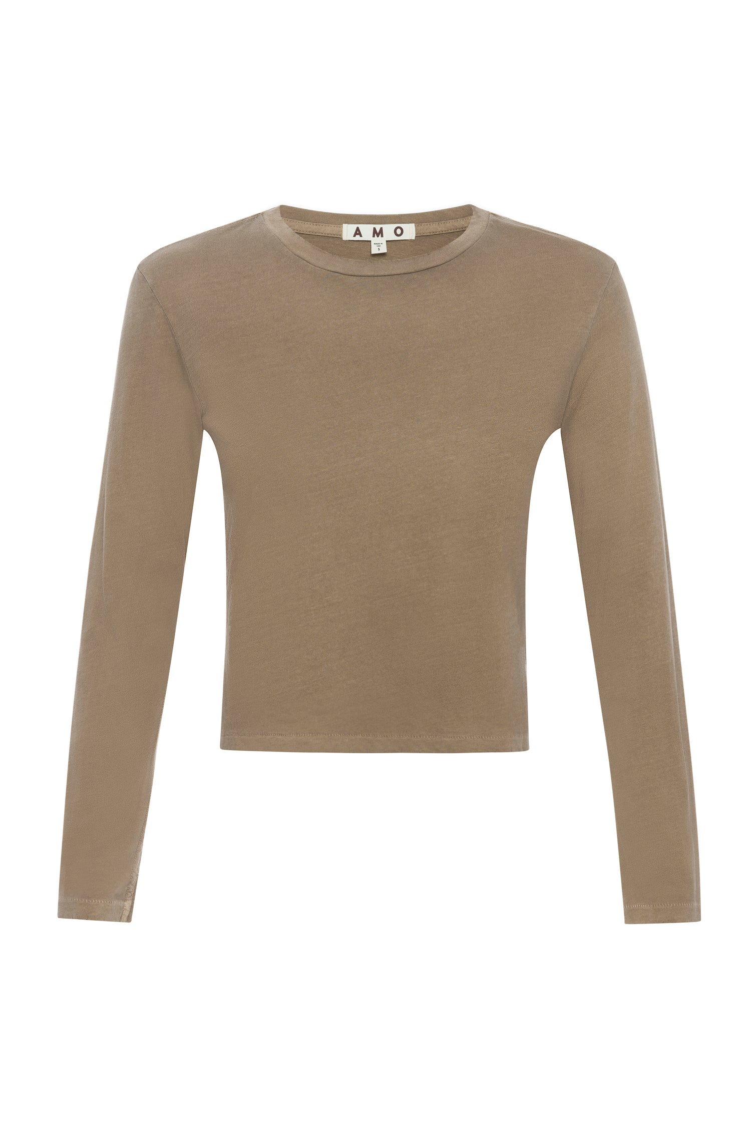 AMO Denim L/S Babe Tee in SIlt