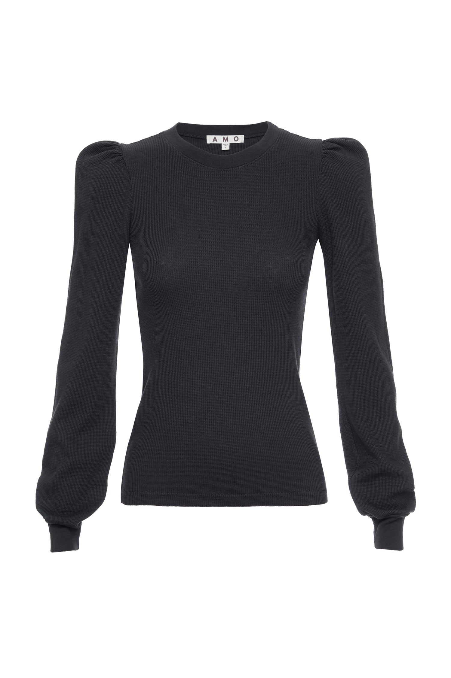 AMO Denim Girly Thermal in Vintage Black