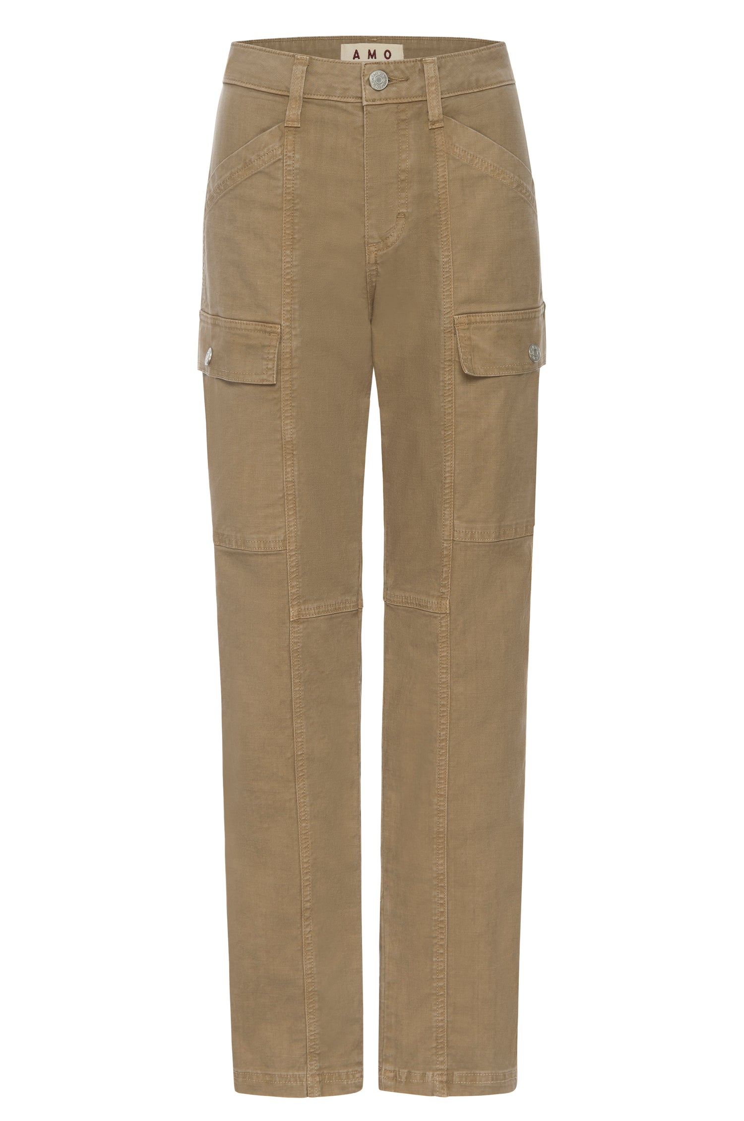 AMO Denim Ellen Cargo Pant in Silt