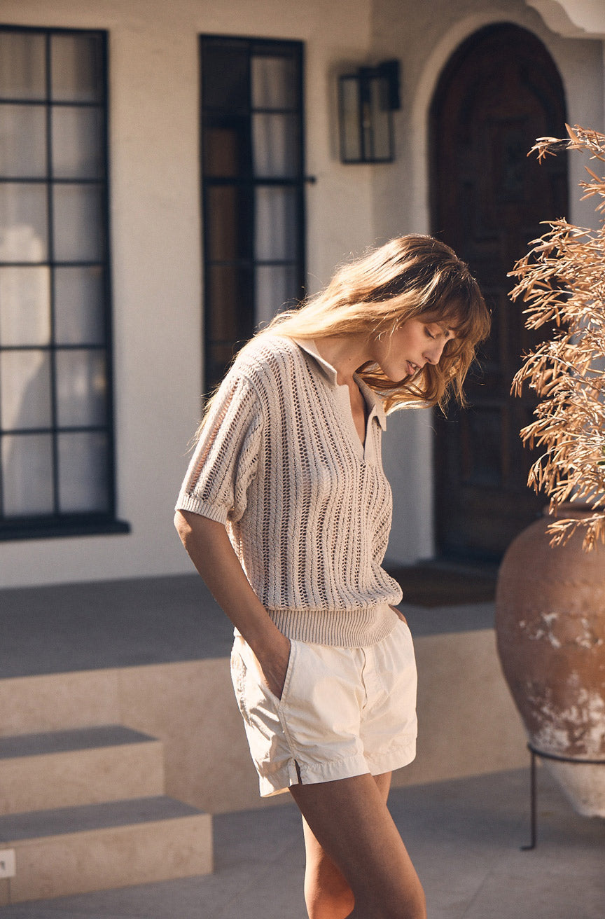 AMO Denim Lidy Sweater in Pumice