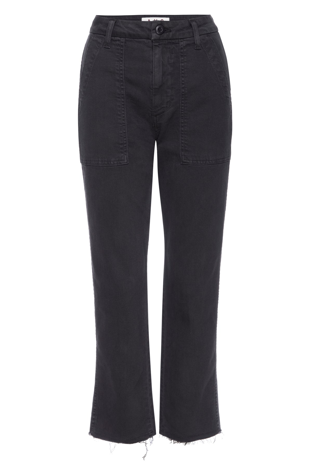 AMO Denim Easy Army Trouser Washed Black