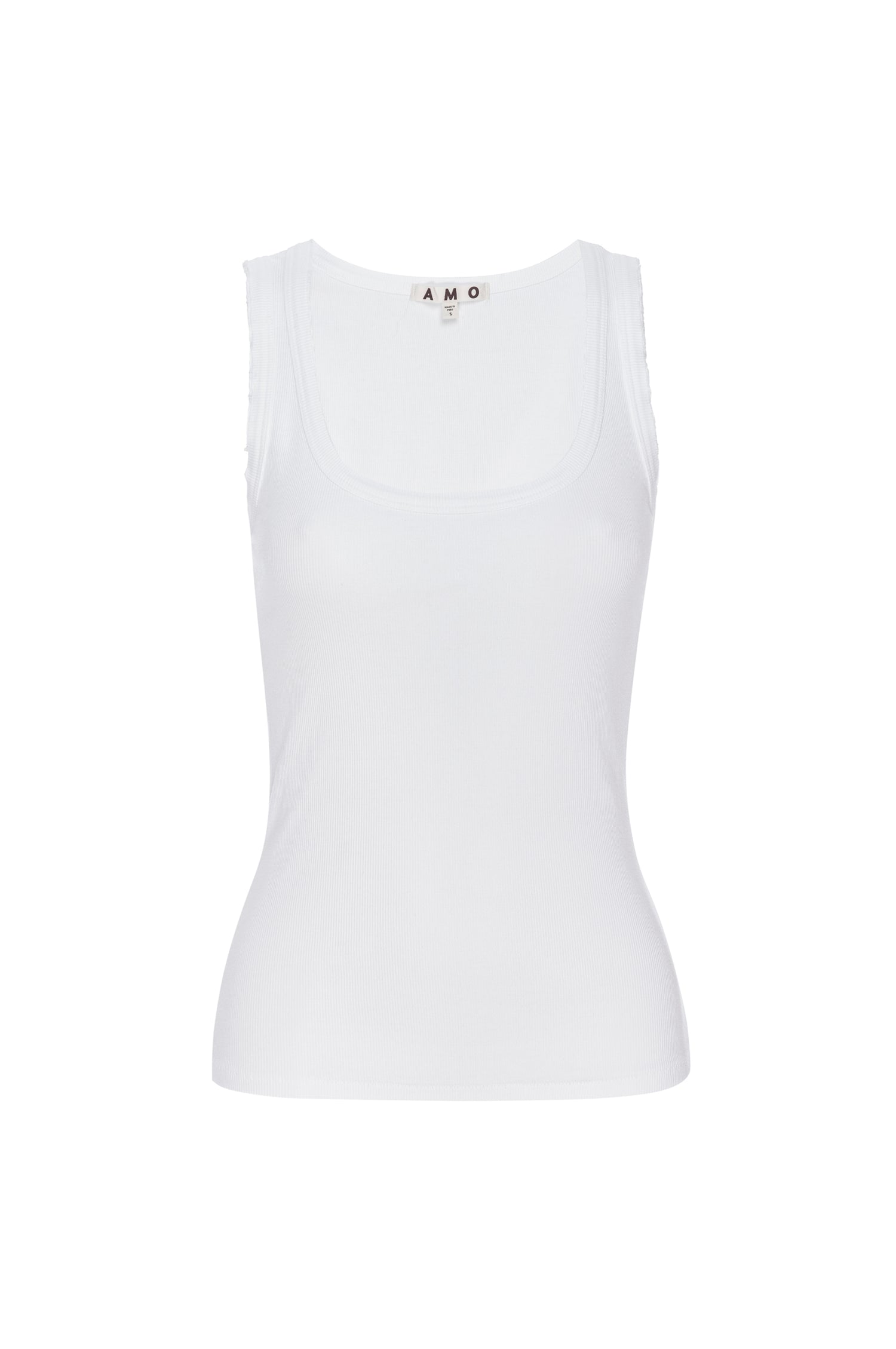 AMO Denim Angel Rib Tank