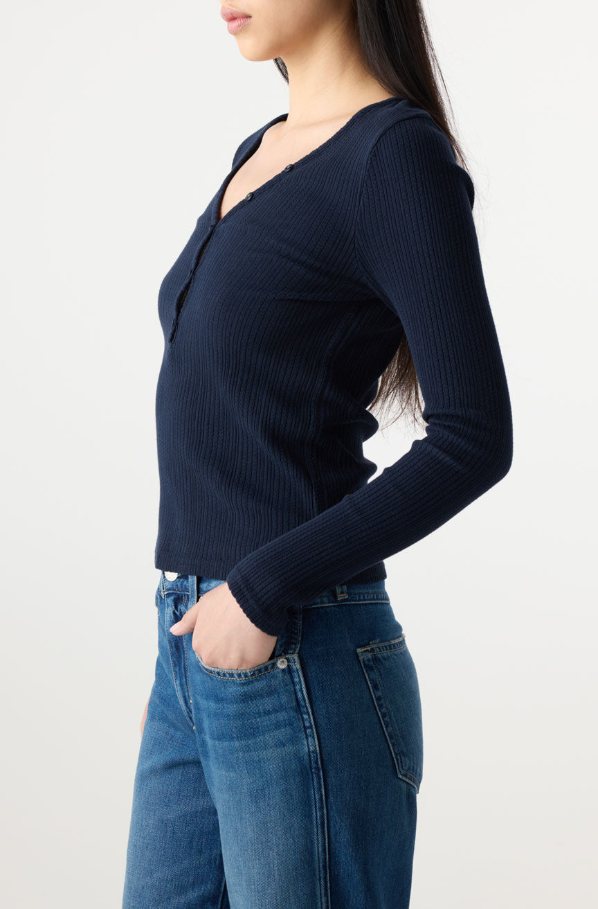 AMO Denim | Heartfelt Top in Twilight