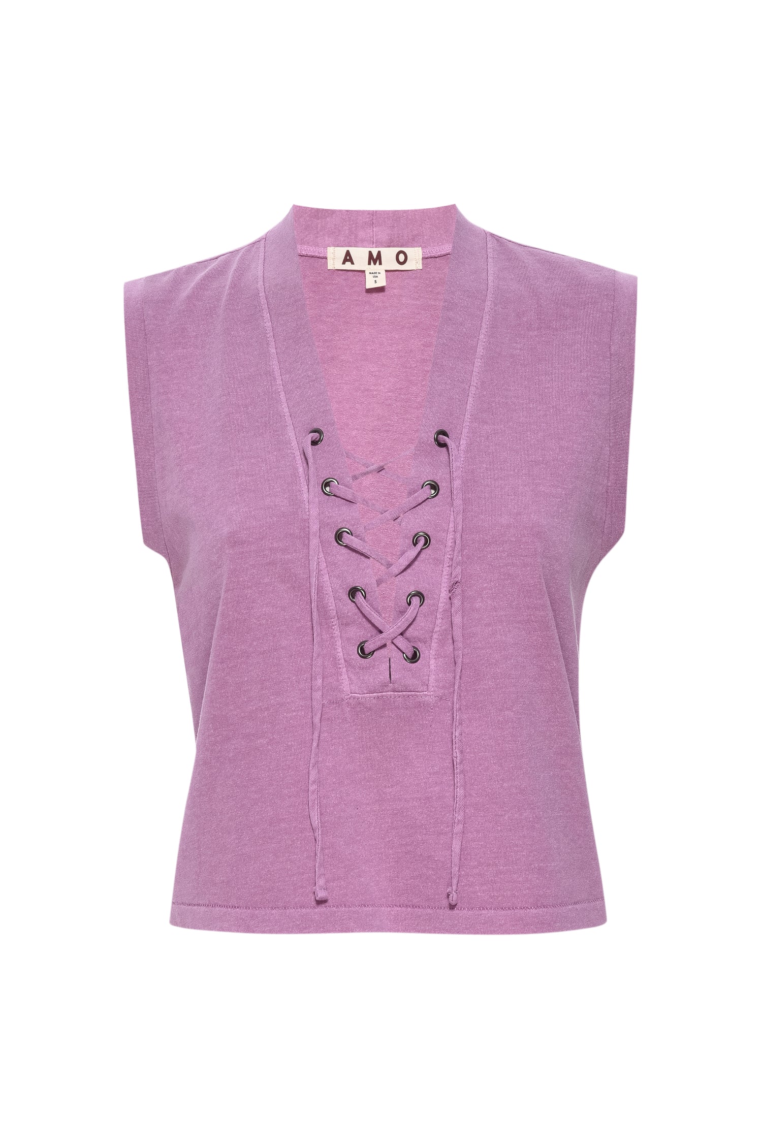 AMO Denim | Aviva Tank in Purple Haze