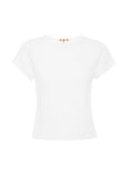 AMO Denim | Baby Tee in White