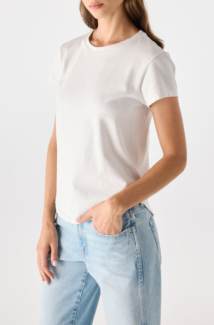 AMO Denim | Forever Tee in Eggshell
