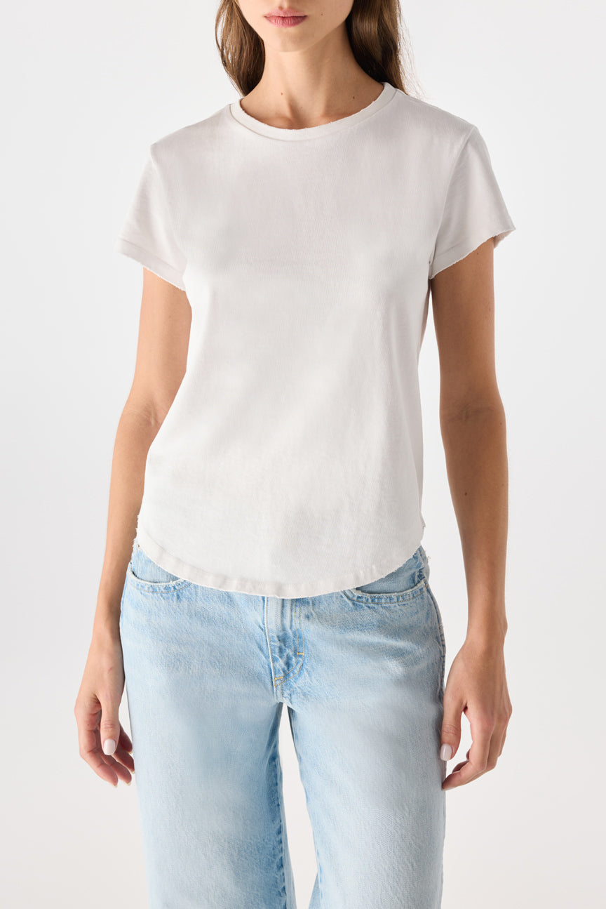 AMO Denim | Forever Tee in Eggshell