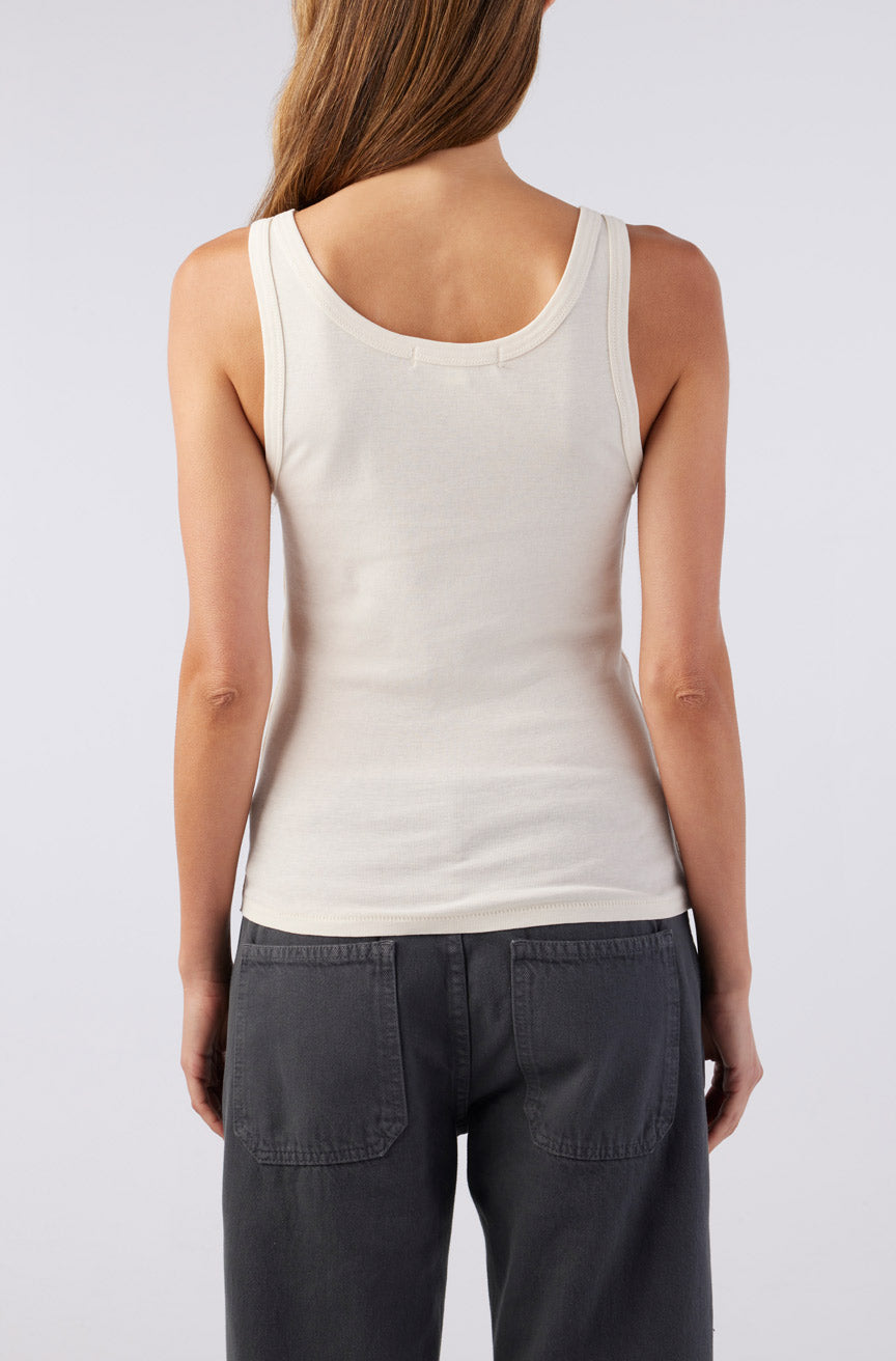 AMO Denim | Layering Tank in Bone