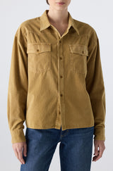 AMO Denim | Jenn Shirt in Cumin