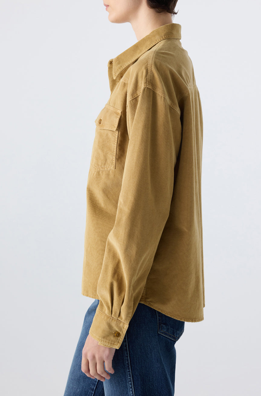 AMO Denim | Jenn Shirt in Cumin