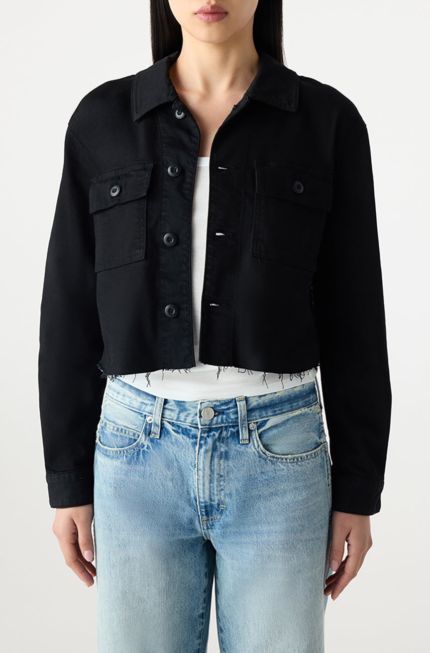 AMO Denim | Carly Jacket in Black – A M O