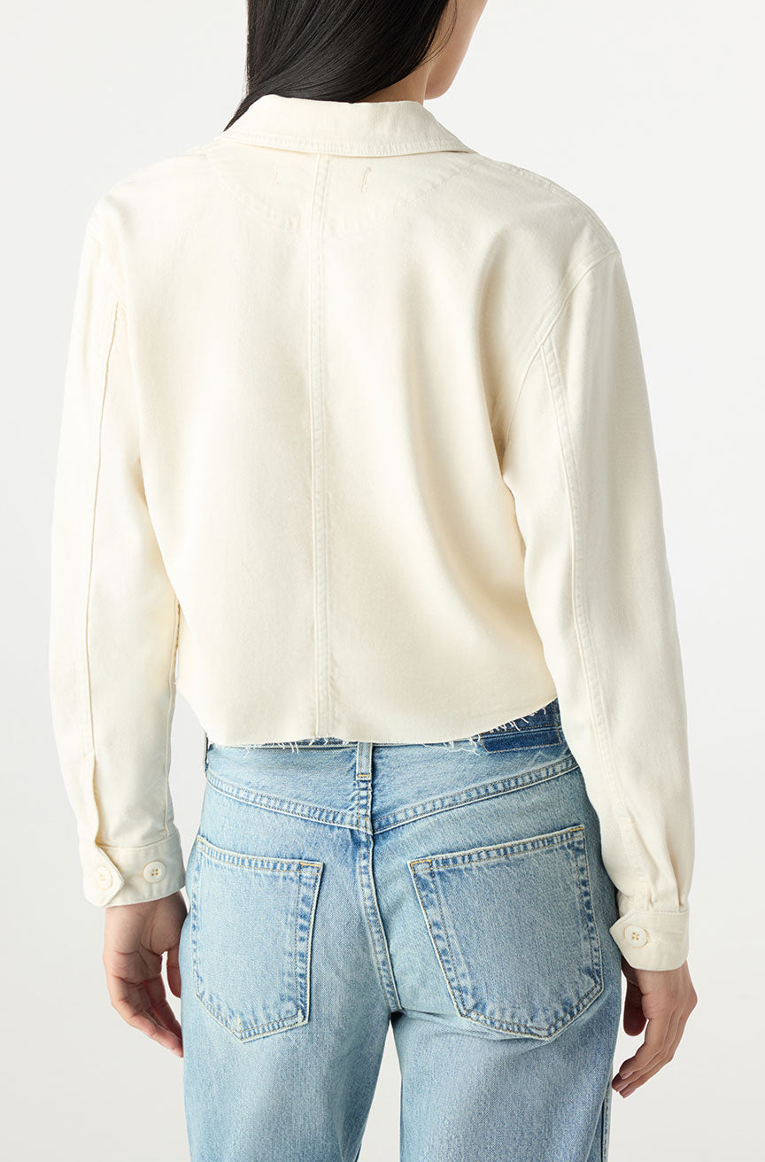 AMO Denim | Carly Jacket in Bone