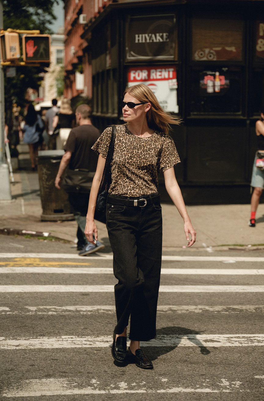 AMO Denim | Love Tee in Leopard