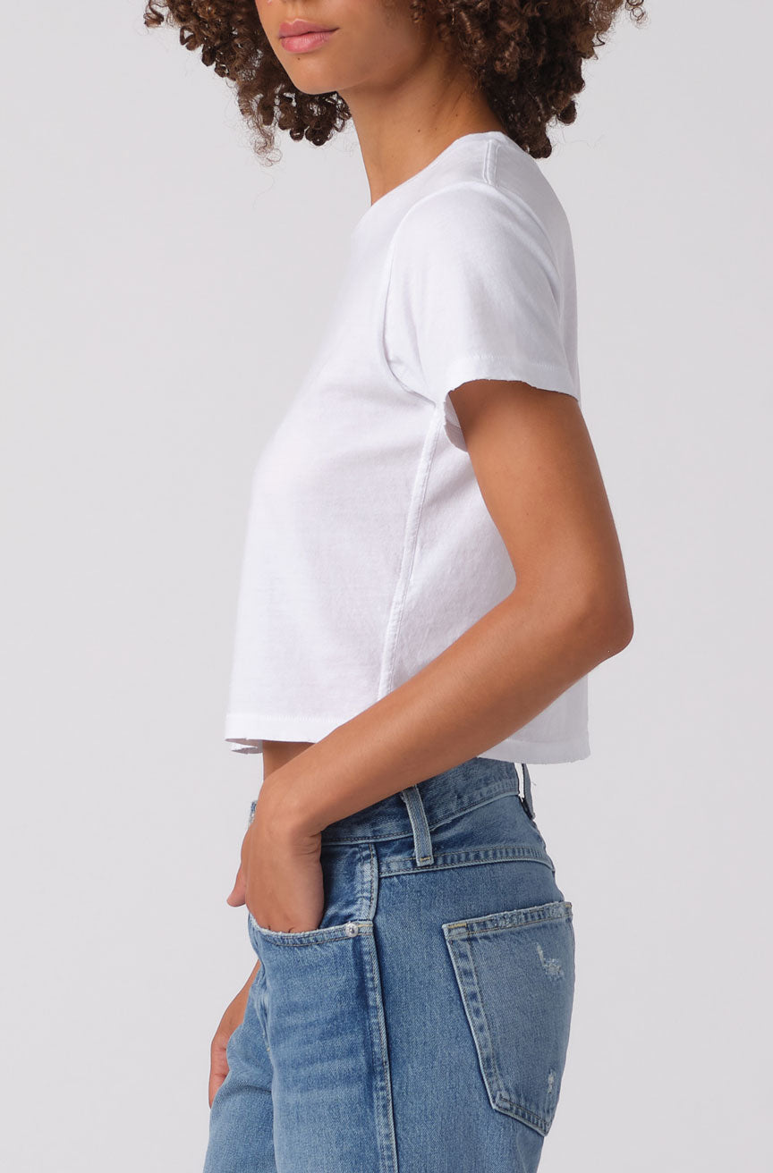 AMO Babe Tee in White