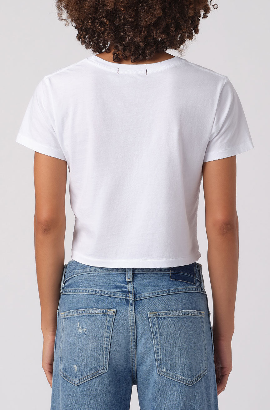 AMO Babe Tee in White