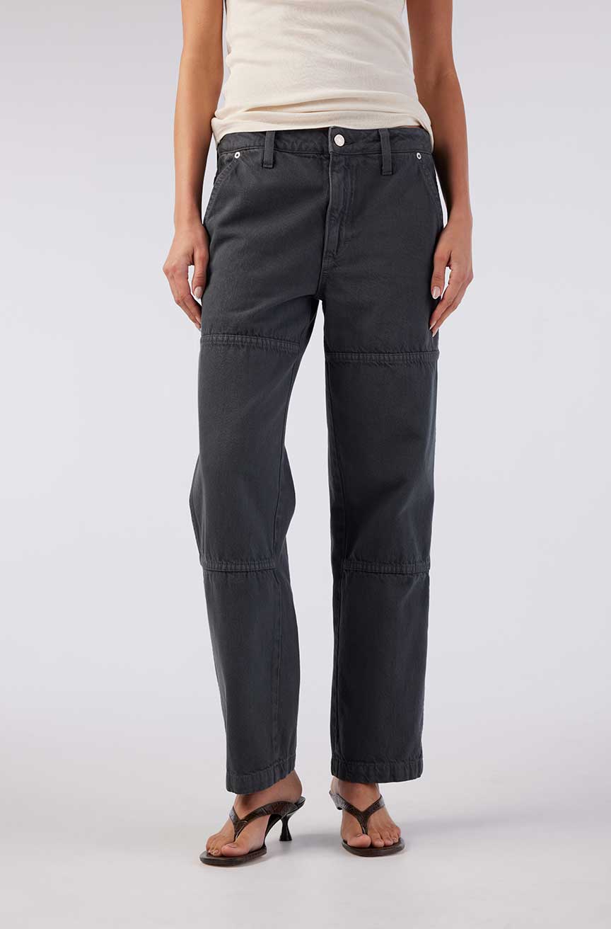 AMO Denim | Billie Field Pant in Pewter
