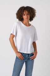 AMO Denim Boy Tee in White