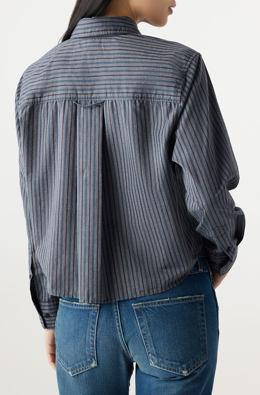 AMO Denim | Lena Shirt in Twilight