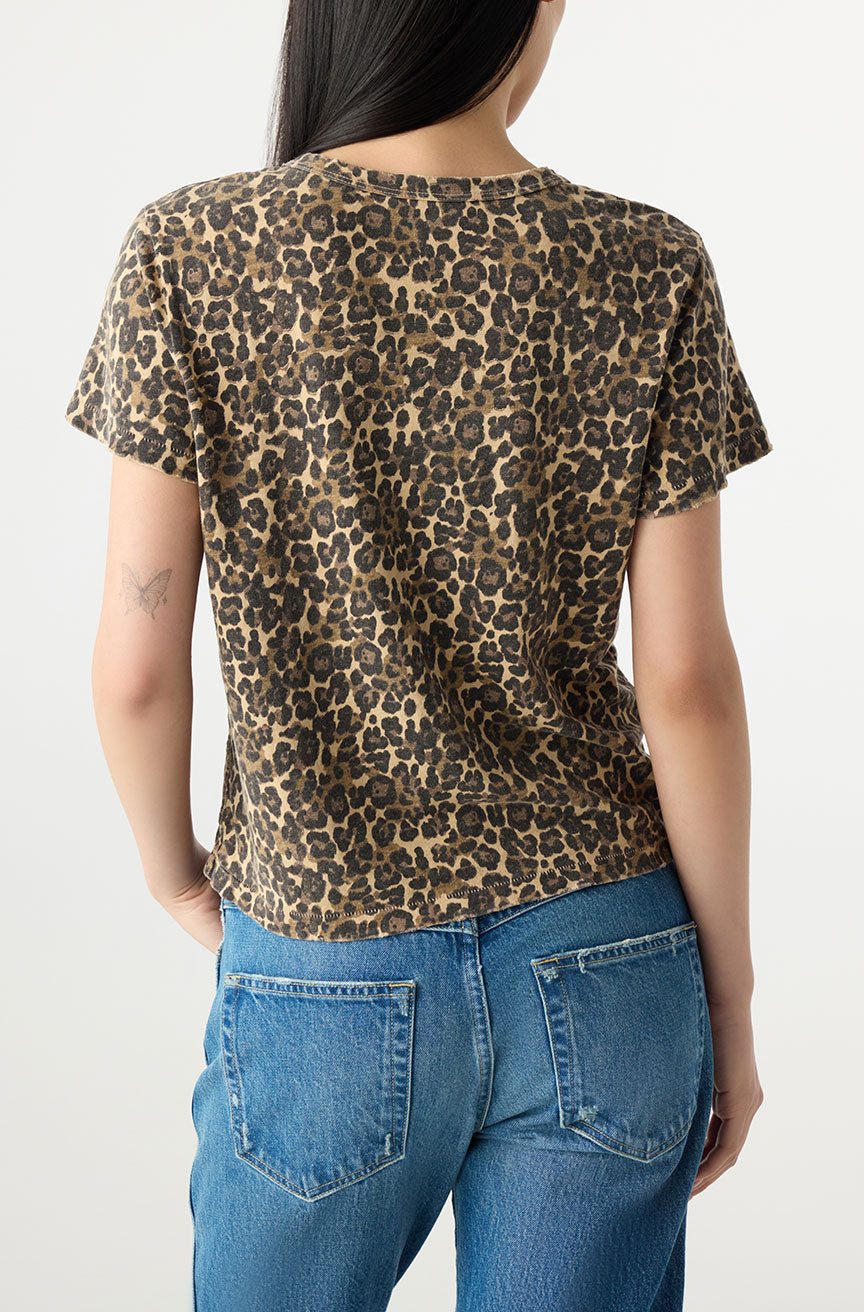AMO Denim | Love Tee in Leopard