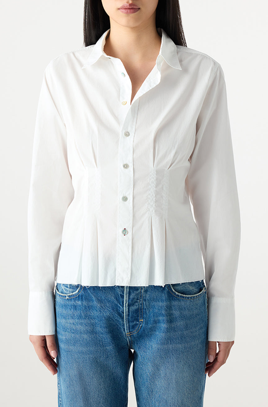 AMO Denim | Lucinda Shirt in White
