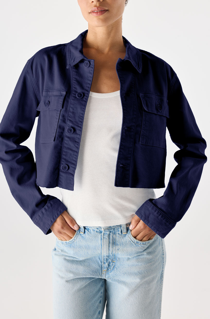 AMO Denim | Carly Jacket in Twilight