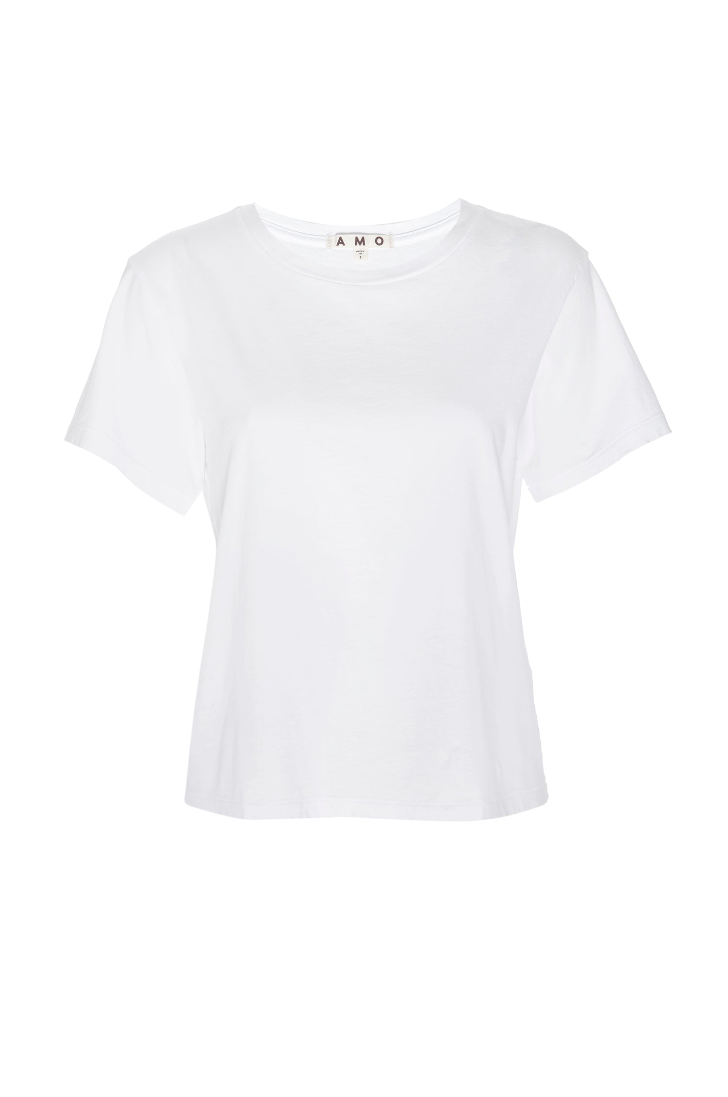 AMO Denim Classic Tee in White