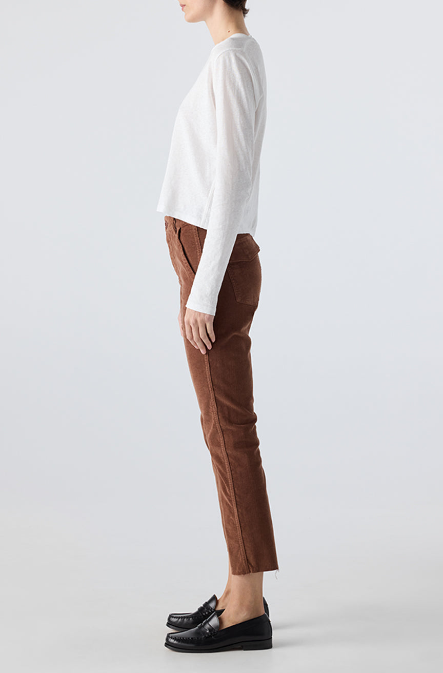 AMO Denim | Easy Army Trouser Cord in Cocoa