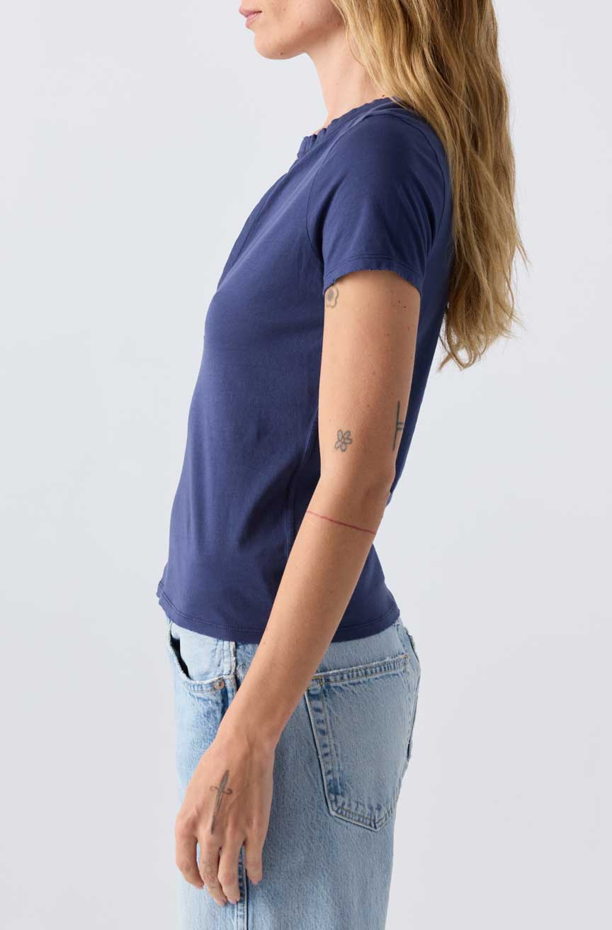 AMO Denim | Delightful Tee in Neptune