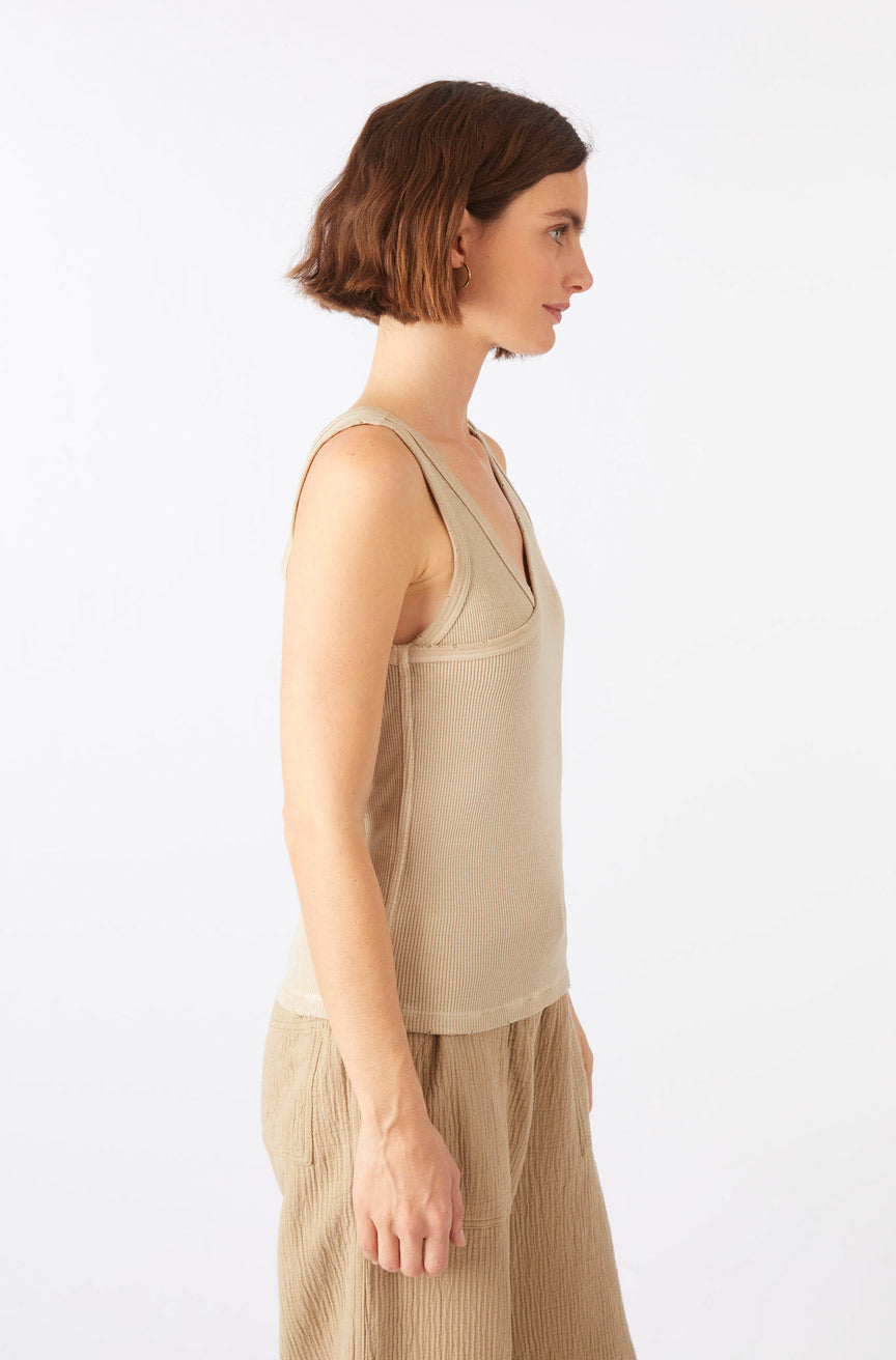 AMO Denim | Dreamy Tank in Khaki