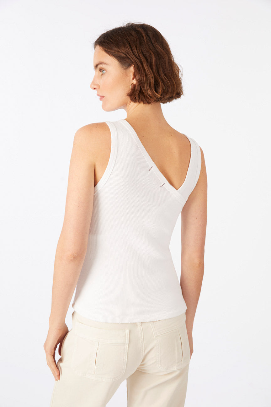 AMO Denim | Dreamy Tank in White