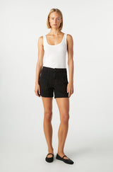 AMO Denim Easy Army Short in Black