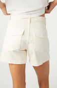 AMO Denim Easy Army Short in Bone