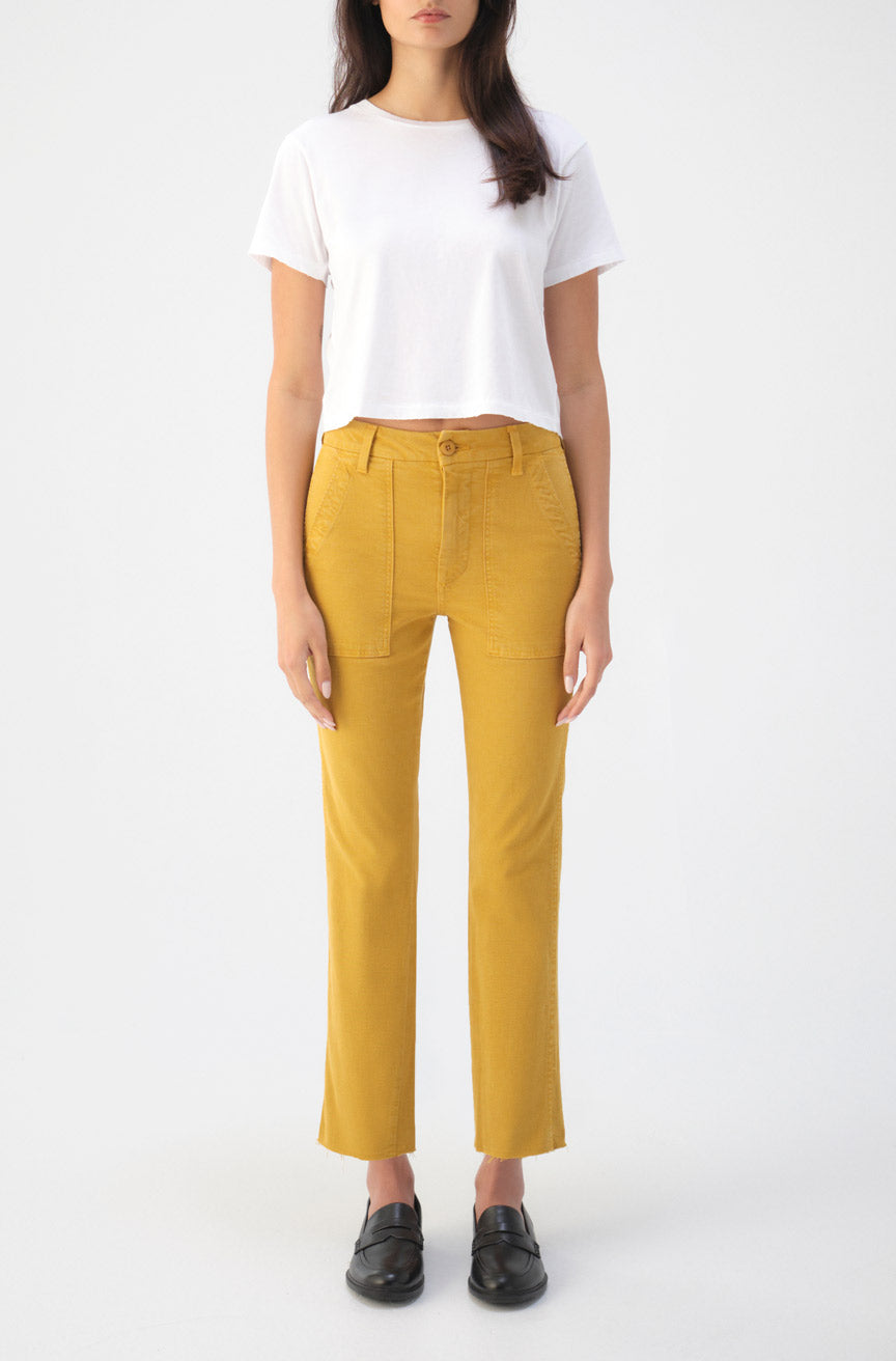 AMO Denim | Easy Army Trouser in Dijon