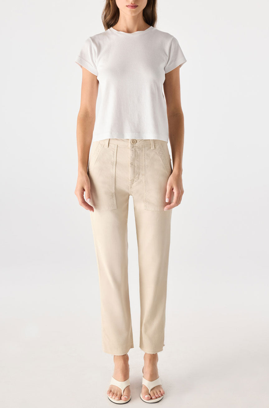 AMO Denim | Easy Army Trouser in Dove – A M O