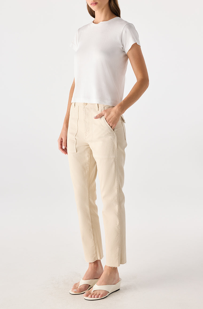 AMO Denim | Easy Army Trouser in Dove