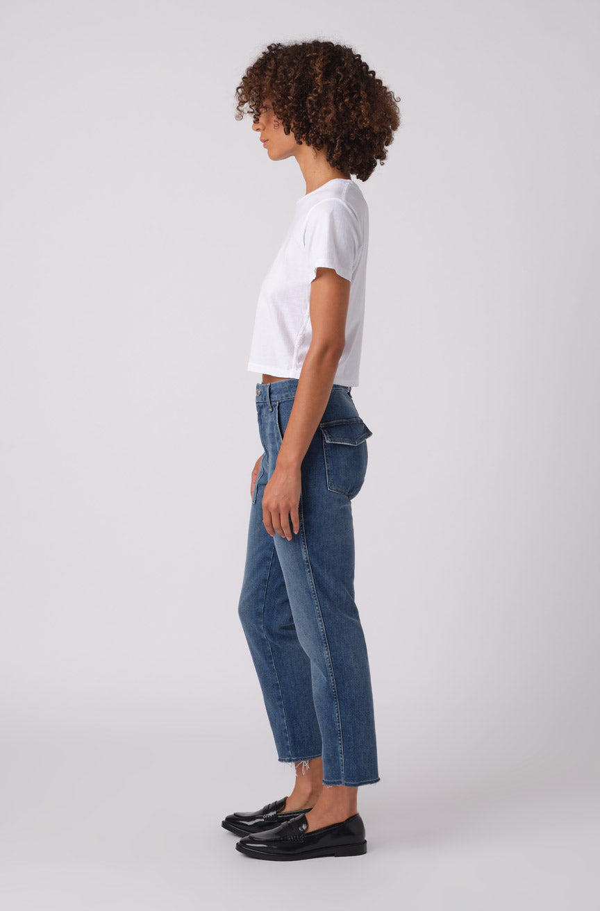 AMO Denim Easy Army Trouser in Graceful