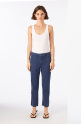 AMO Denim Easy Army Trouser in Neptune