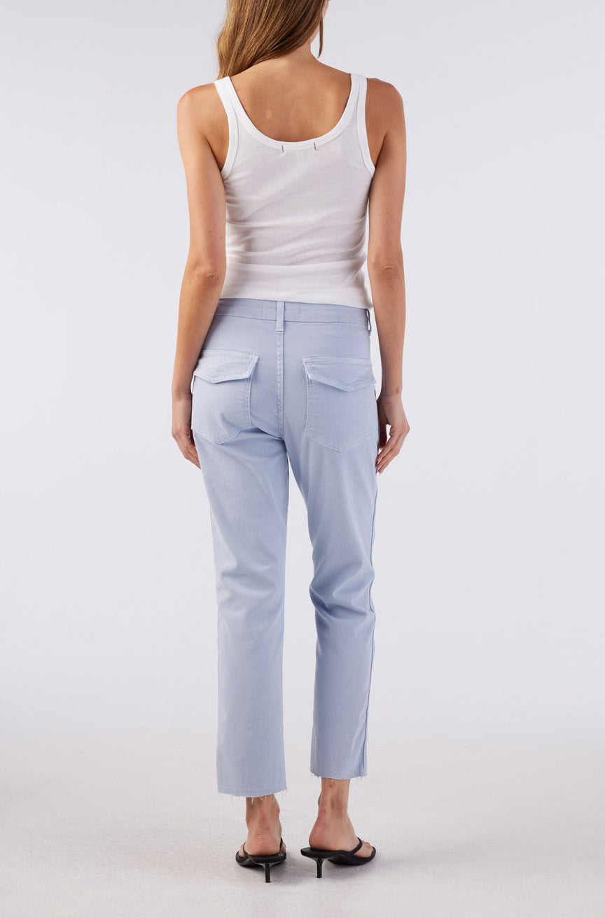 AMO Denim | Easy Army Trouser in Sky