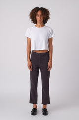 AMO Denim Easy Army Trouser Washed Black