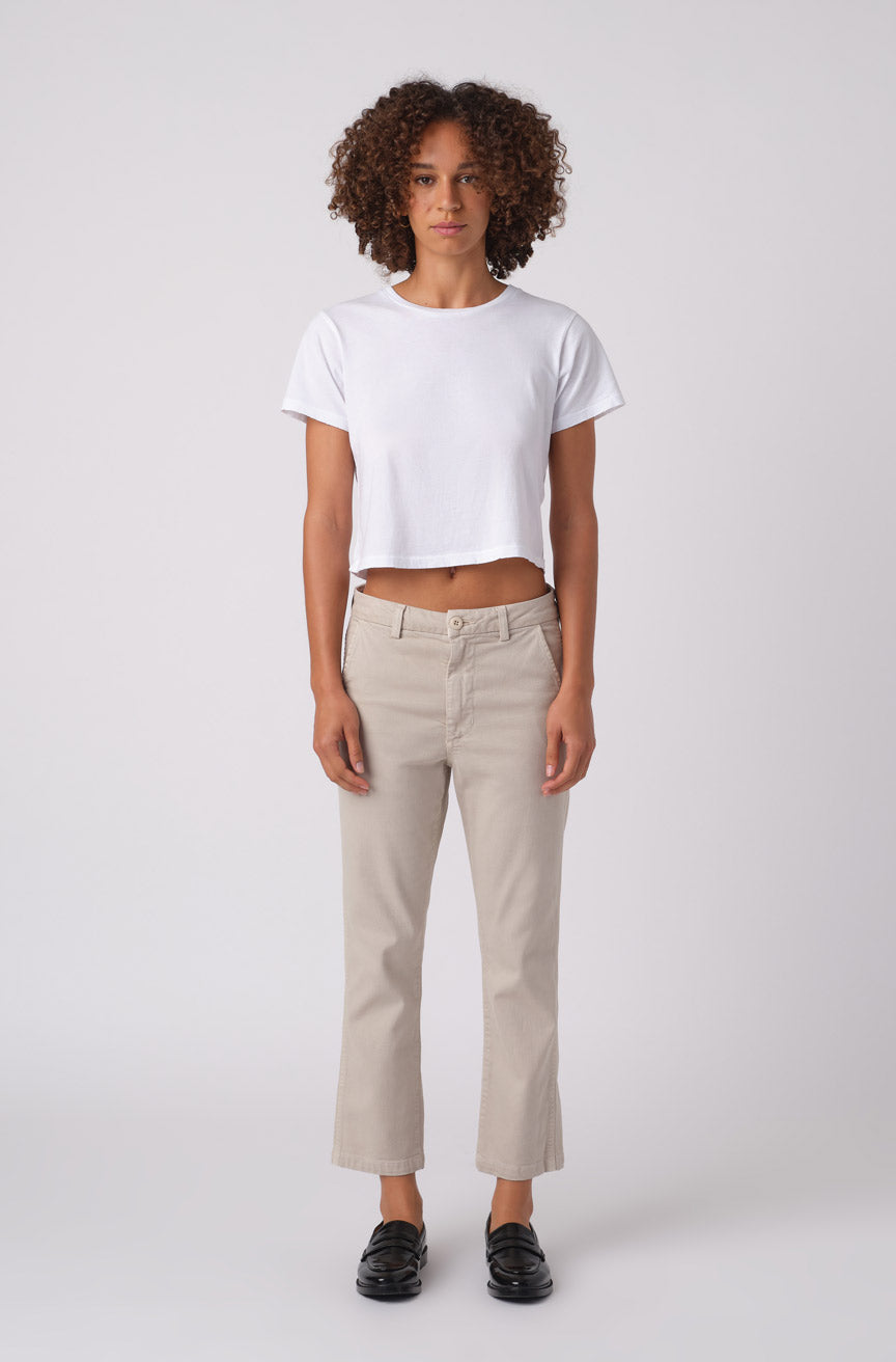 AMO Denim Easy Trouser in Pumice