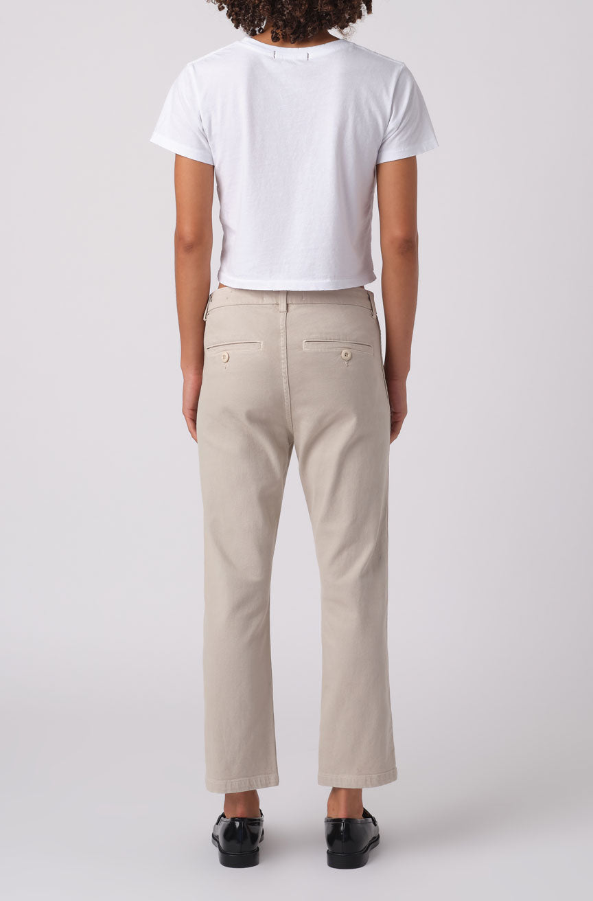 AMO Denim Easy Trouser in Pumice