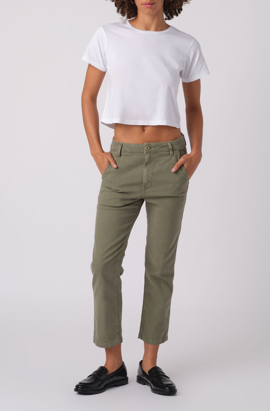 AMO Denim Easy Trouser in Surplus