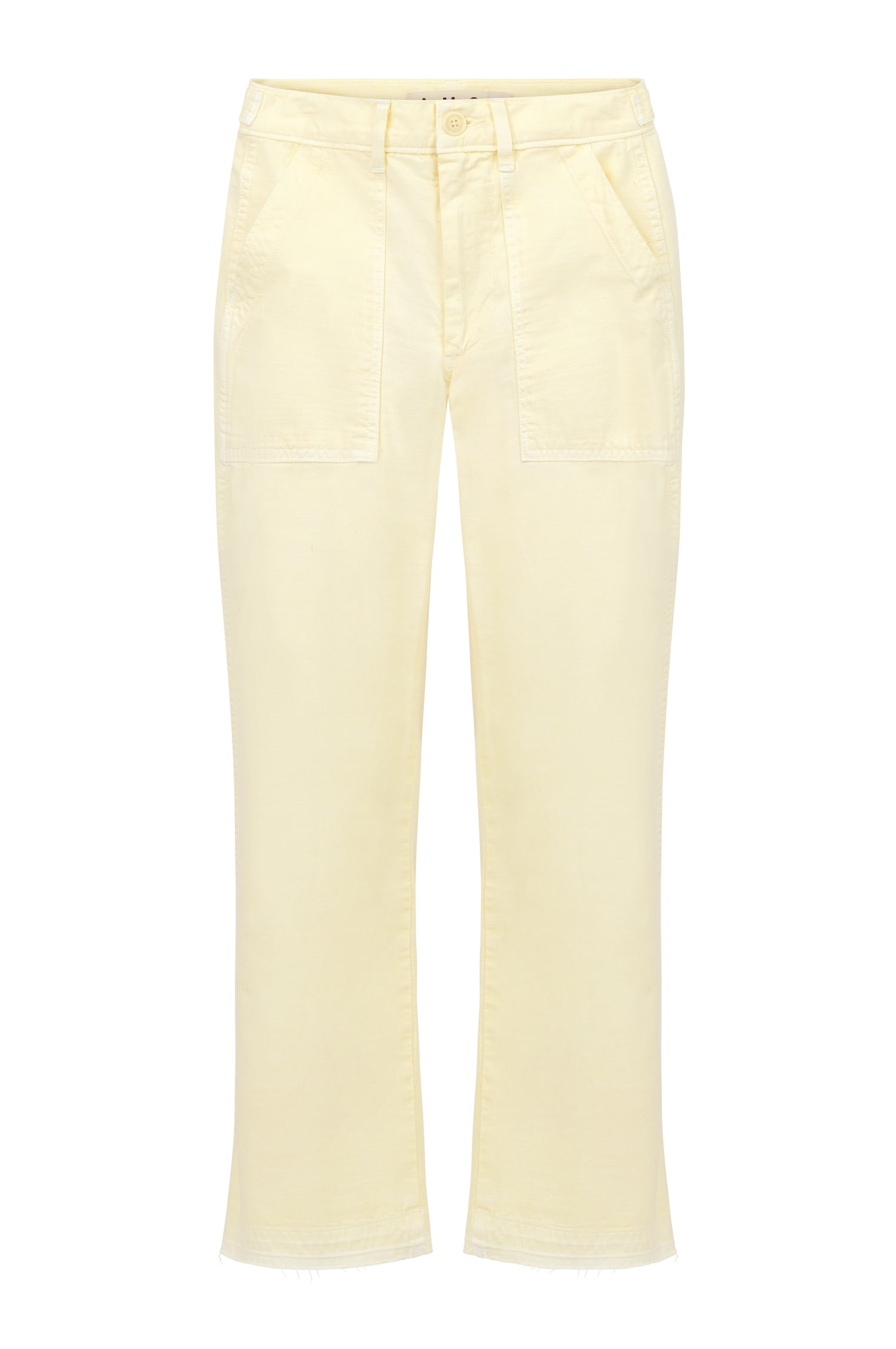 AMO Denim | Easy Army Slouch Crop in Blondie