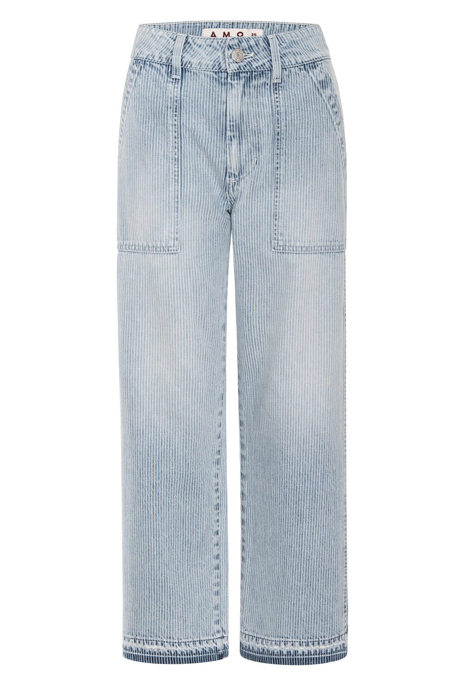 AMO Denim | Easy Army Slouch Crop in Enjoy