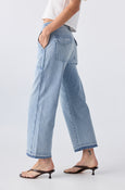AMO Denim | Easy Army Slouch Crop in Enjoy