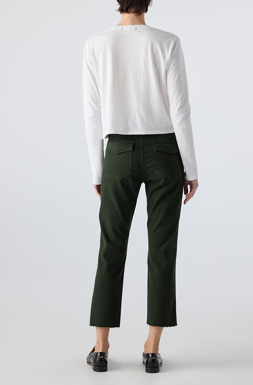 AMO Denim | Easy Army Trouser in Mosswood